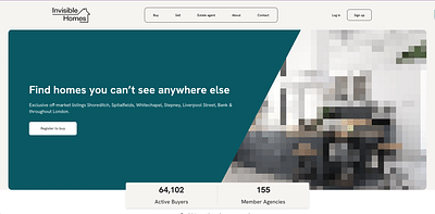 Invisible Homes - E-commerce