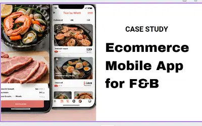 Ecommerce Mobile App for F&B - Mobile App