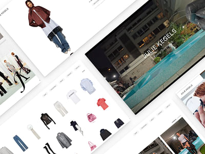 Julie Kegels | E-shop Couture - E-commerce