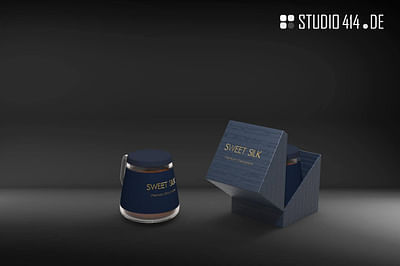 SWEETSILK-Premium Chocolaterie 3D Packaging Design - 3D