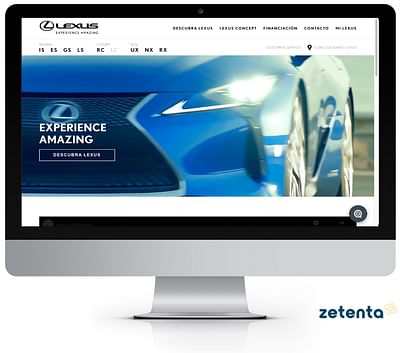 Lexus - Développement de site Web - Website Creation
