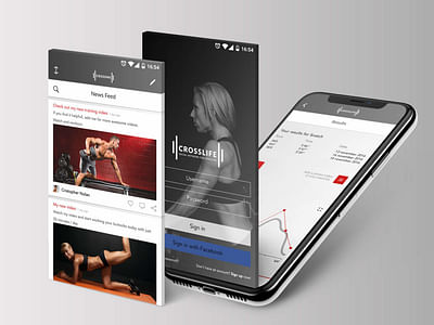 CrossLife - CrossFit app for iOS and Android - Application mobile