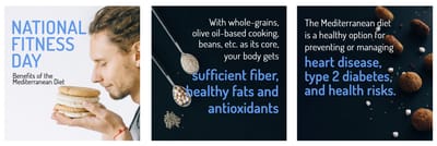 Nutritional social media posts - Social Media