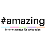 #amazing Internetagentur für Webdesign logo