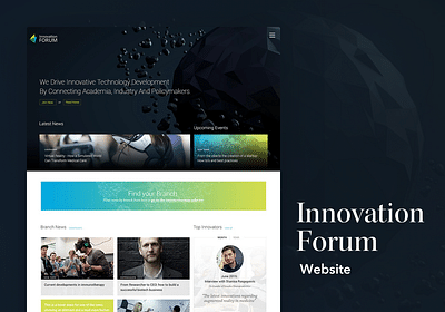 Innovation Forum - Webseitengestaltung