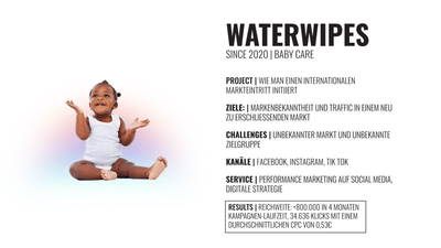 WaterWipes - Going global in a new market - Digital Strategy