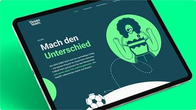 GreenTeam – Kampagnen Designs & Website - Markenbildung & Positionierung