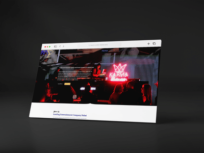 Manoth Entertainment WebSite - Marketing