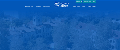 Pomona College – Educational Web & Digital Experience Development - Software Entwicklung