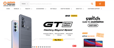 Axiom  X Chain Reaction - E-commerce