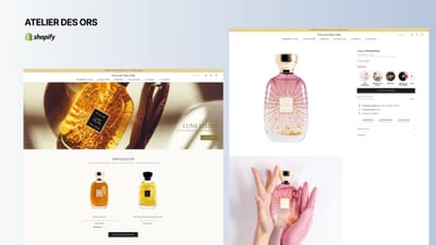Atelier des ors - Refonte e-commerce luxe - Marketing