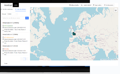 AutoCapt - Applicazione web