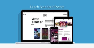 Dutch Standard Events - Website Creatie