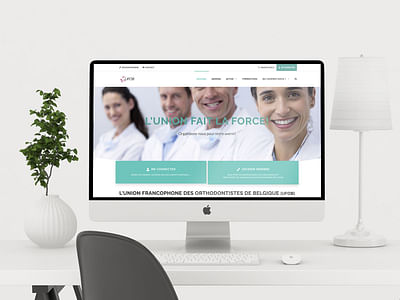 Union francophone des Orthodontistes de Belgique - Website Creatie