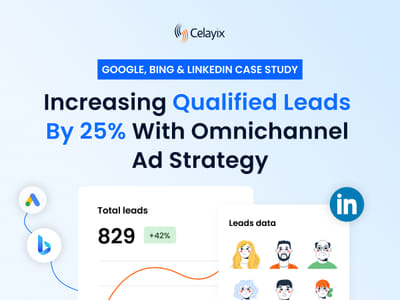 Celayix Case Study - 100 More MQLs With Omnichannel Ad Strategy - Media Planning