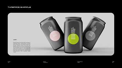 .can : Sparkling Water From Planet Earth. - Verpackungsdesign