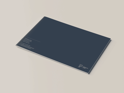 Luxury Property Brochure for Pinkas Palace - Image de marque & branding