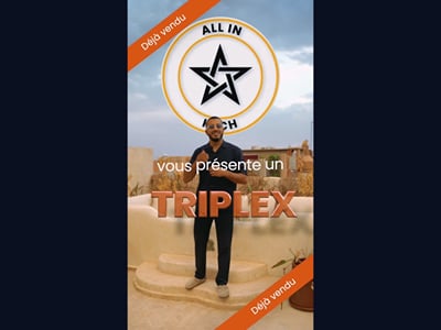 All In Kech : la visite d'un triplex à Marrakech, filmée en vertical - Producción vídeo