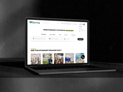 SPOTLAG - Application web
