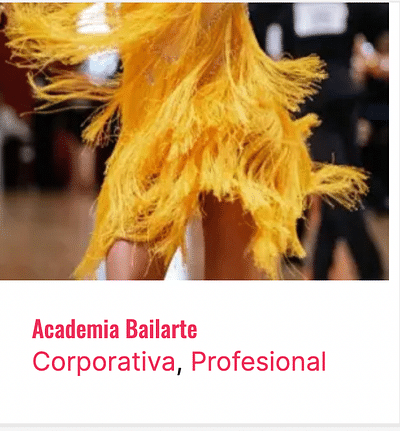 Academia Bailarte - Création de site internet