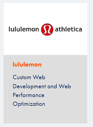 Lululemon - Website Creation