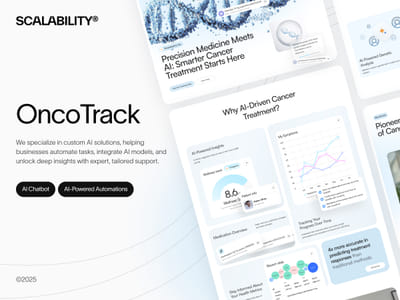 AI-Powered Automations for OncoTrack - Website Creation