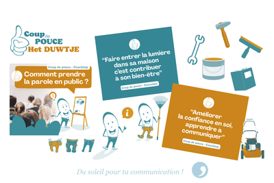 Un personnage pour Coup de pouce - Graphic Design