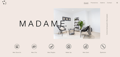 Madame - Website Creatie
