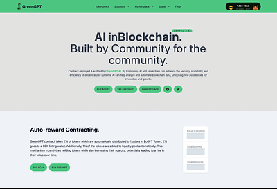 AI Powered Blockchain Utility - Mobile App