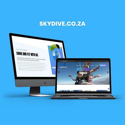 Sky Dive (Website Design & Development) - Webseitengestaltung