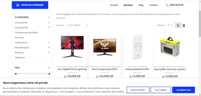 Création de la boutique It Discount - E-commerce