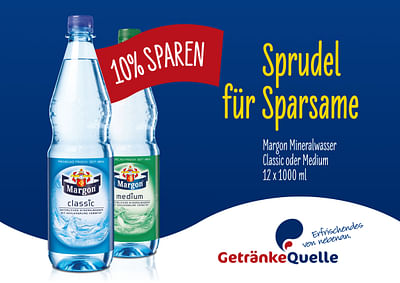 GetränkeQuelle - Verkaufsförderung - Publicité