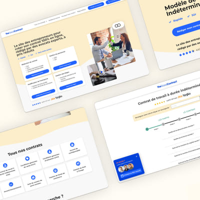 Réalisation d'un application web + image de marque - Stratégie digitale