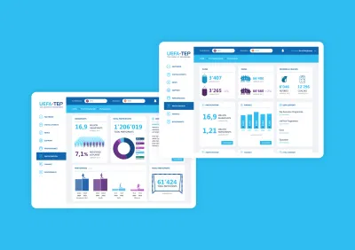UEFA - Scoring with data - Website Creation