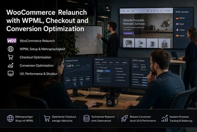 WooCommerce Relaunch with WPML, Checkout and Conversion Optimization - E-Commerce