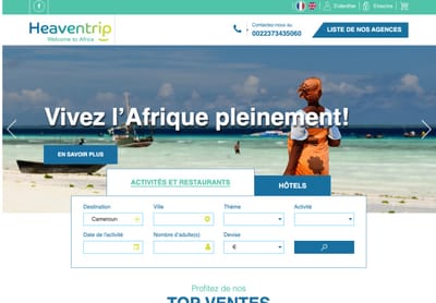 Heaven Trip - Tourisme - Application mobile