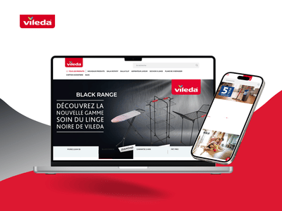 SITE WEB l VILEDA PRODUITS DE NETTOYAGE - Software Ontwikkeling