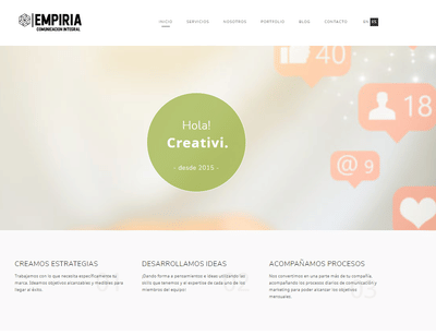 Página Web - Creación de Sitios Web