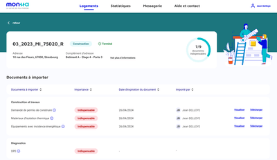 Monha - Application web