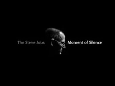 The Steve Jobs Moment of Silence - Publicidad