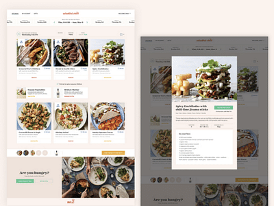 Delivering delicious, healthy meals to one mobile - Application mobile