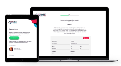 Cynex - Intake-app voor efficiëntere onboarding - Web Applicatie
