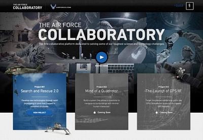 The Air Force Collaboratory - Reclame