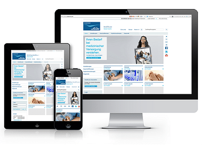 Linde Healthcare Österreich / Shopentwicklung - Website Creatie