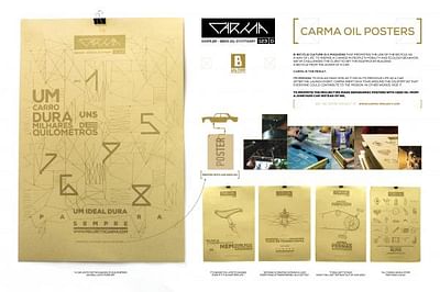CARMA OIL POSTERS - Advertising