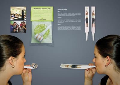 PILATES BLOWER - Publicité