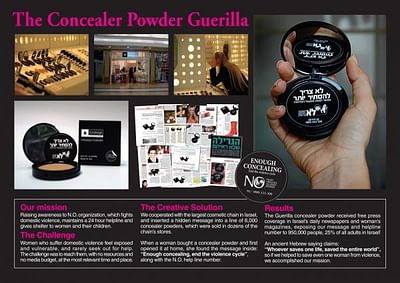 THE CONCEALER POWDER - Publicité