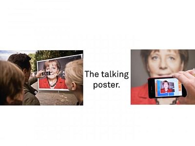 The Talking Poster - Reclame