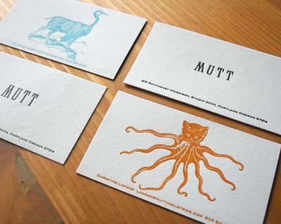 Mutt Industries Identity, 3 - Publicité
