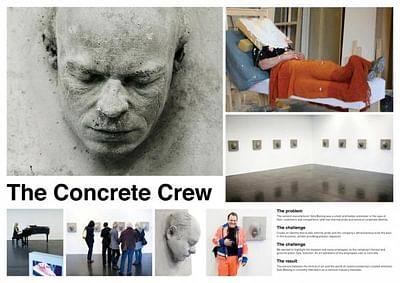 THE CONCRETE CREW - Publicidad